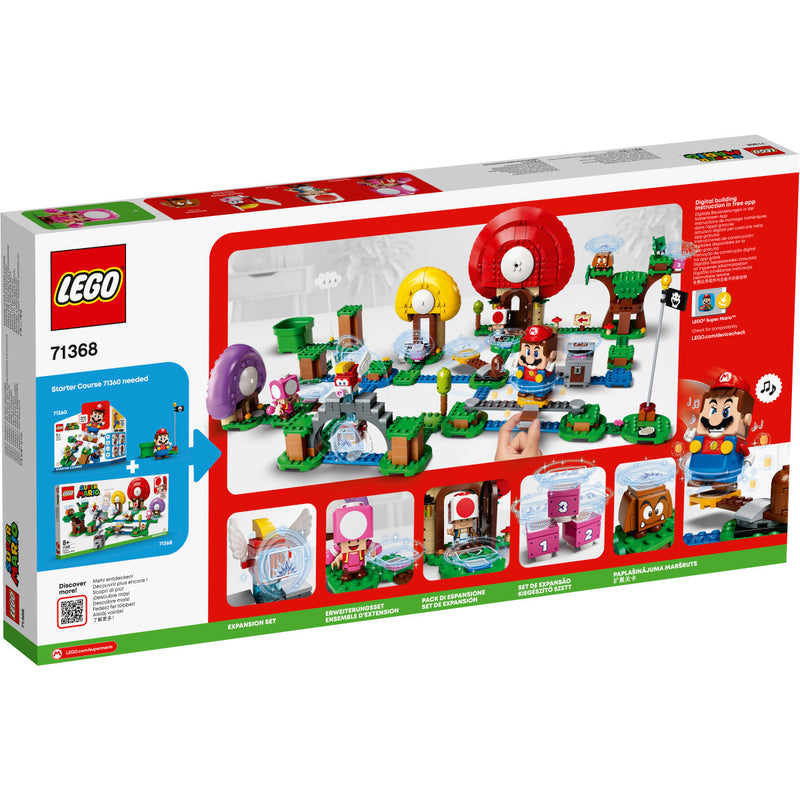 LEGO 71368 Super Mario - Toadin aarrejahti -laajennussarja