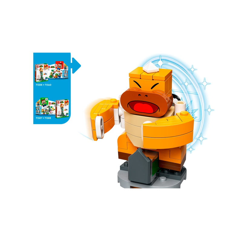 LEGO 71388 Super Mario - Boss Sumo Bro ja huojuva torni -laajennussarja