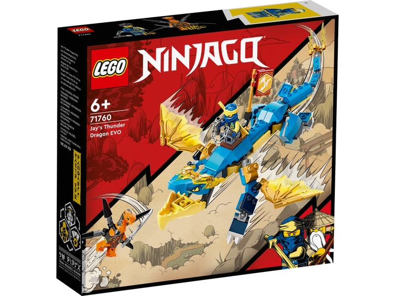 LEGO 71760 Ninjago - Evoluutio: Jayn ukkoslohikäärme