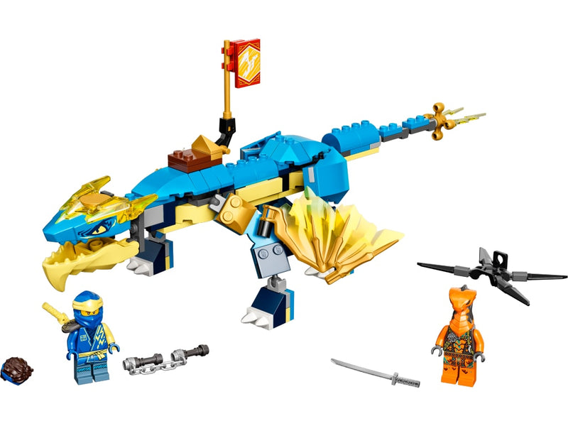 LEGO 71760 Ninjago - Evoluutio: Jayn ukkoslohikäärme