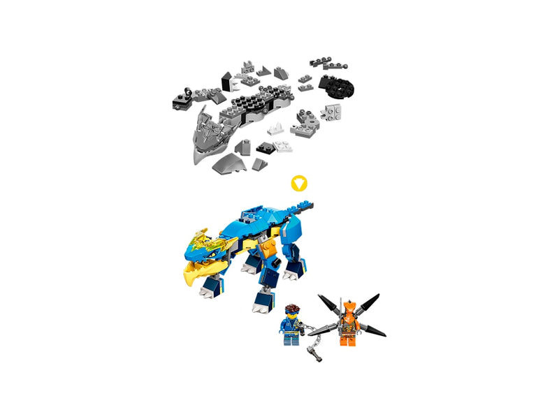 LEGO 71760 Ninjago - Evoluutio: Jayn ukkoslohikäärme