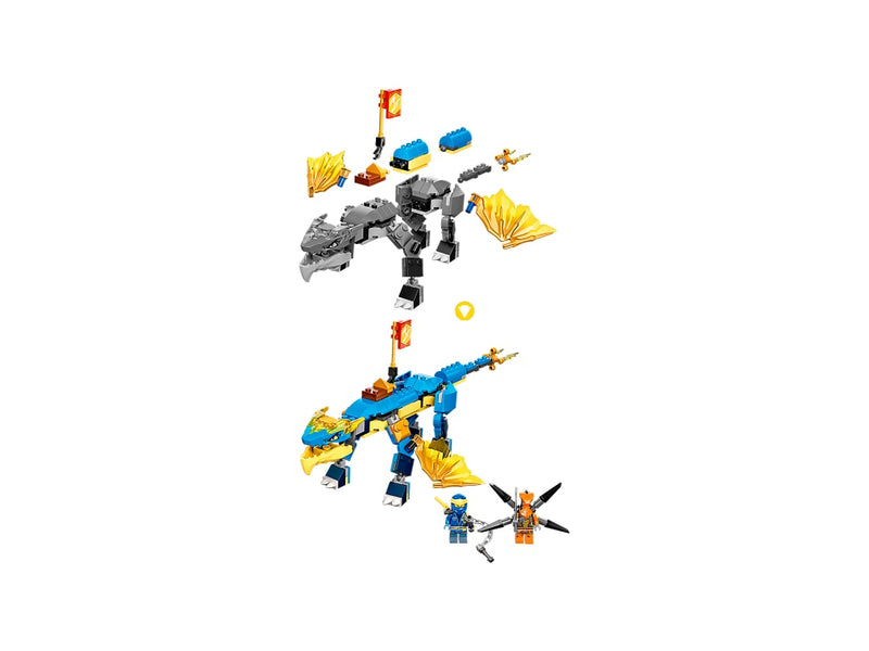 LEGO 71760 Ninjago - Evoluutio: Jayn ukkoslohikäärme