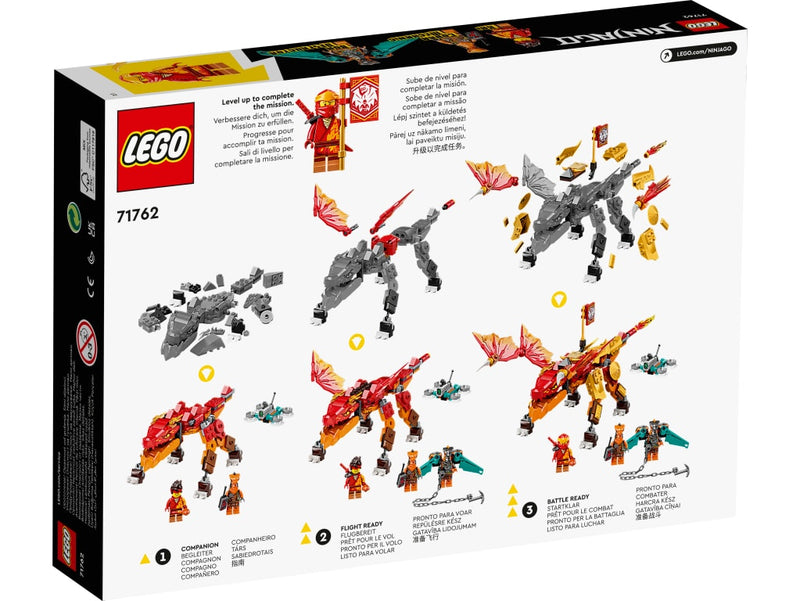 LEGO 71762 Ninjago - Evoluutio: Kain tulilohikäärme