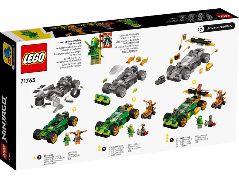 LEGO 71763 Ninjago - Evoluutio: Lloydin kilpa-auto