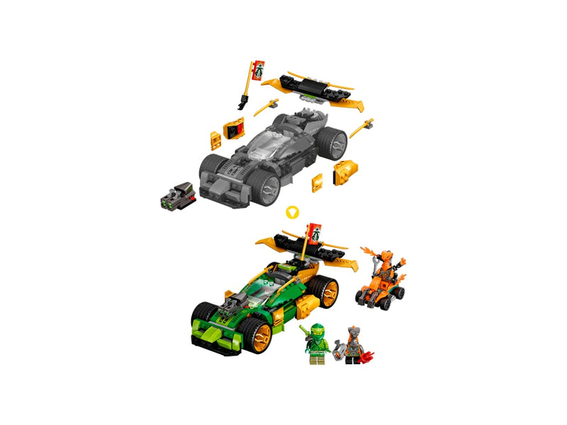 LEGO 71763 Ninjago - Evoluutio: Lloydin kilpa-auto