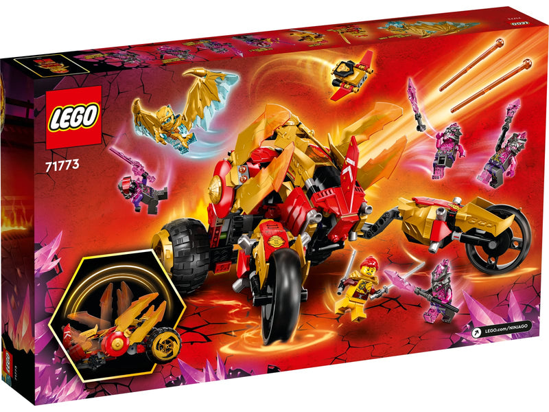 LEGO 71773 Ninjago - Kain kultainen lohikäärmehyökkääjä
