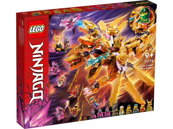 LEGO 71774 Ninjago - Lloydin kultainen ultralohikäärme