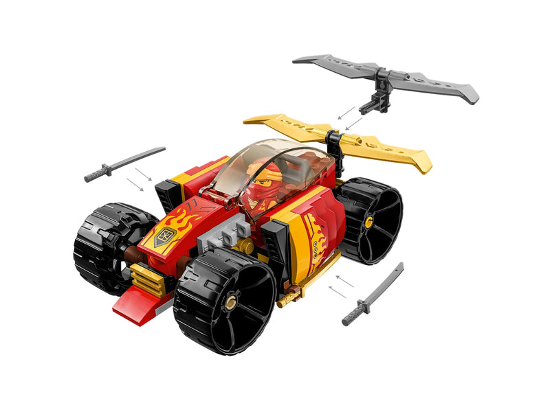 LEGO 71780 Ninjago - Kain ninjakilpa-auto EVO