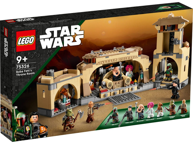 LEGO 75326 Star Wars - Boba Fettin valtaistuinsali