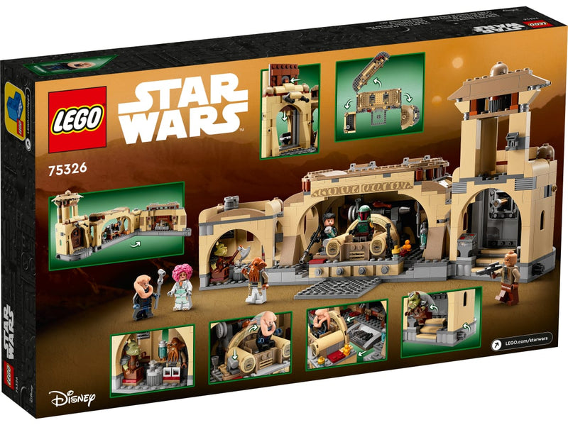 LEGO 75326 Star Wars - Boba Fettin valtaistuinsali