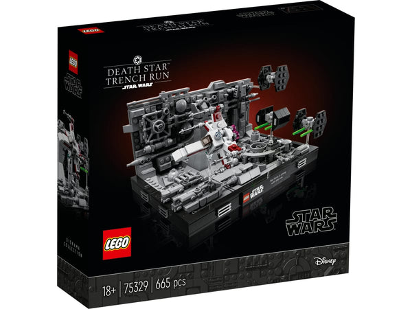 LEGO 75329 Star Wars - Kuolemantähden taisteluhaudat ‑dioraama