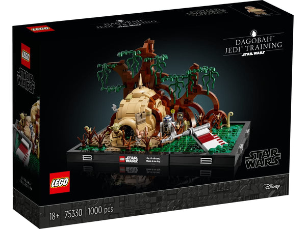 LEGO 75330 Star Wars - Jedi-koulutus Dagobah-planeetalla -dioraama