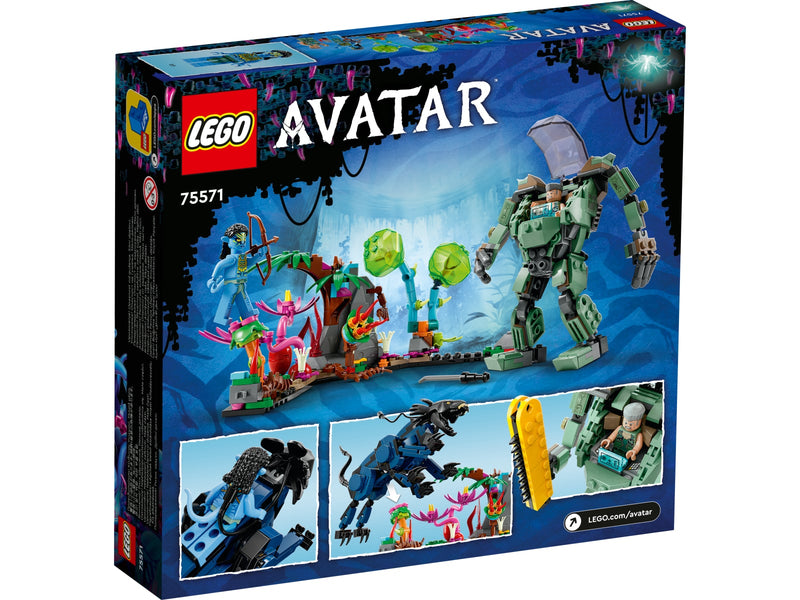 LEGO 75571 Avatar - Neytiri ja Thanator vs. Quaritch AMP-puvussa