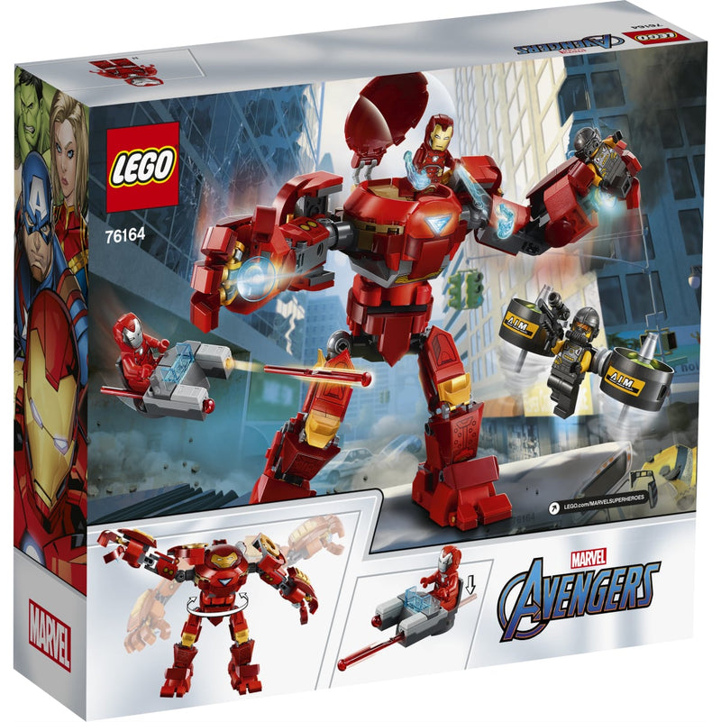 LEGO Super Heroes 76164 Iron Man Hulkbuster vastaan A.I.M.- agentti