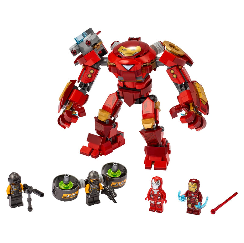 LEGO Super Heroes 76164 Iron Man Hulkbuster vastaan A.I.M.- agentti