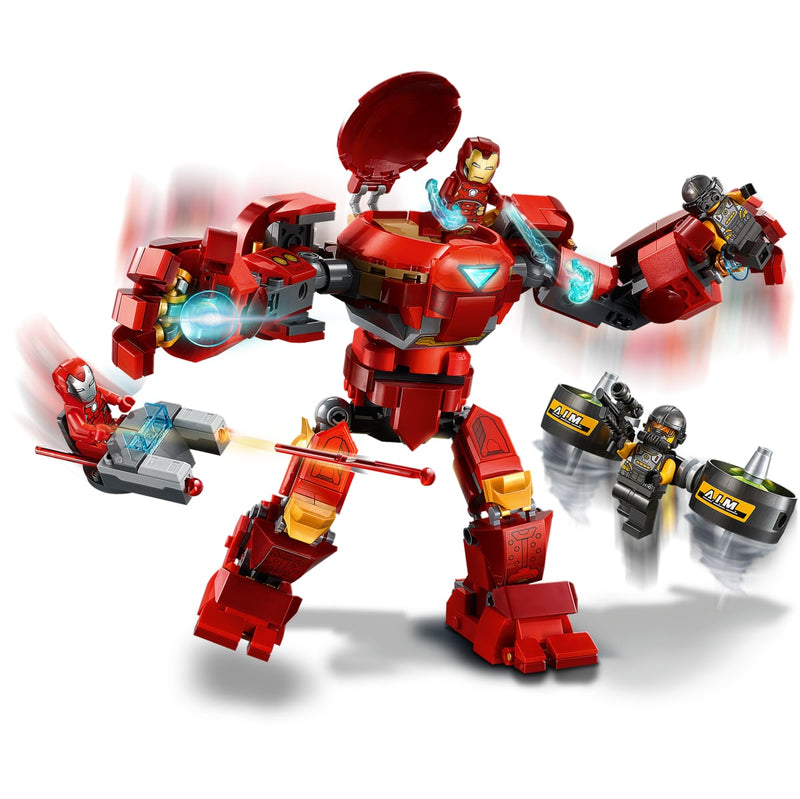 LEGO Super Heroes 76164 Iron Man Hulkbuster vastaan A.I.M.- agentti