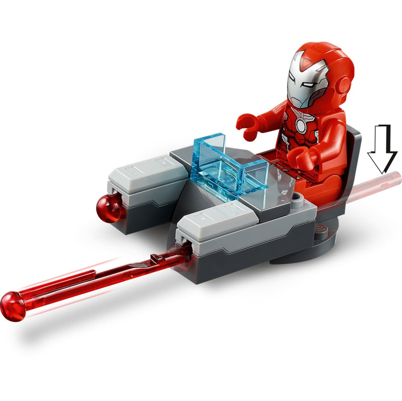 LEGO Super Heroes 76164 Iron Man Hulkbuster vastaan A.I.M.- agentti