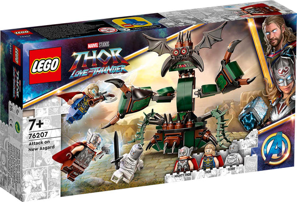 LEGO 76207 Super Heroes - Uusi Asgard hyökkäyksen kohteena