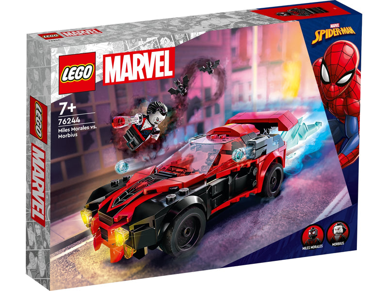 LEGO 76244 Super Heroes - Miles Morales vs. Morbius