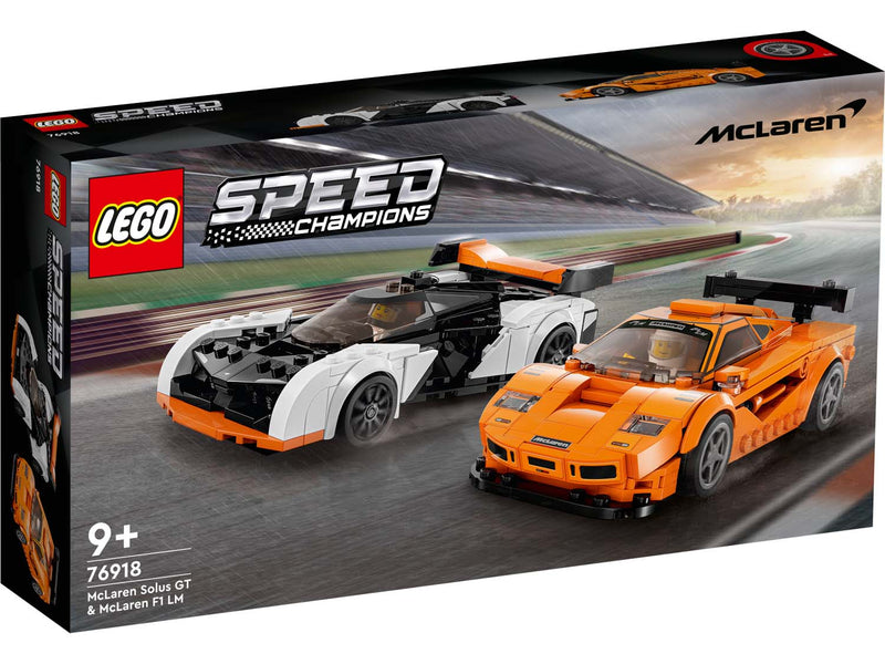 LEGO 76918 Speed Champions - McLaren Solus GT & McLaren F1 LM