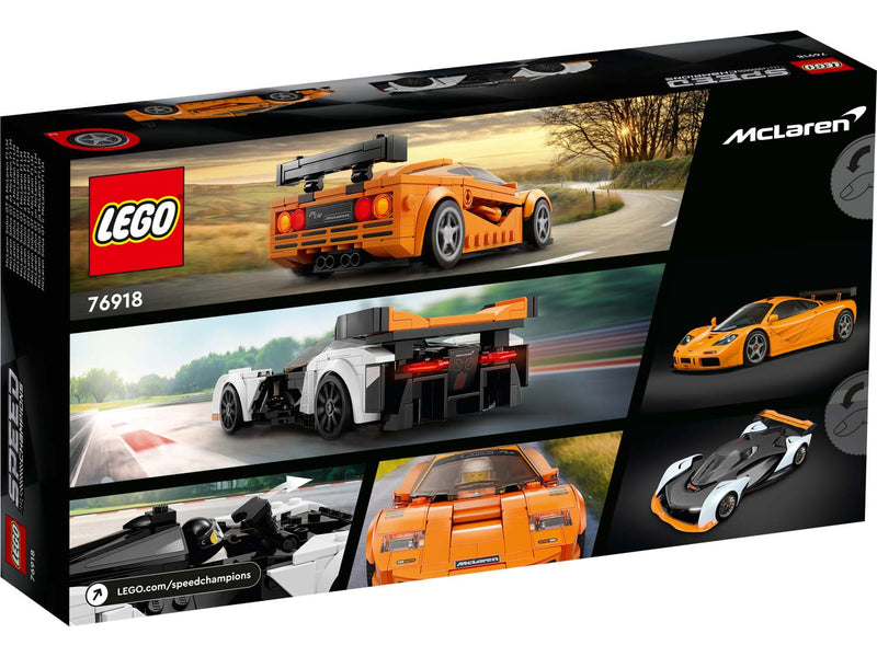 LEGO 76918 Speed Champions - McLaren Solus GT & McLaren F1 LM