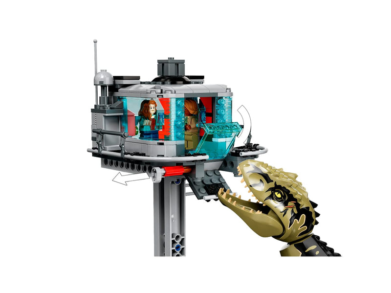 LEGO 76949 Jurassic World - Giganotosauruksen ja Therizinosauruksen hyökkäys