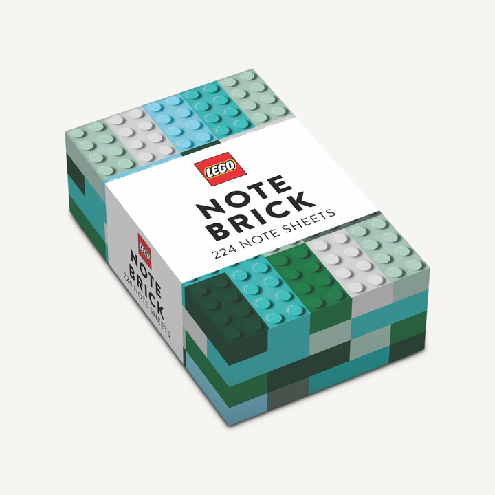 LEGO-muistilaput, sininen/vihreä