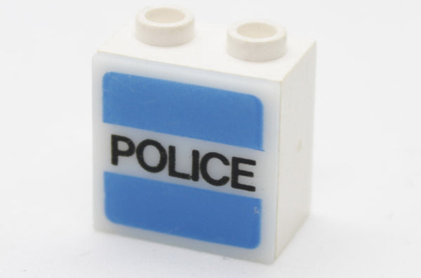 Valon päällyspalikka 1x2 Police