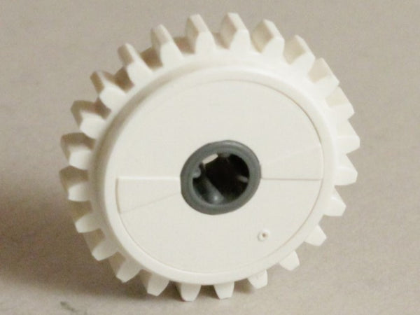 LEGO Hammasratas, 24 hammasta, kytkimellä/vastuksella toispuoleinen 60c01