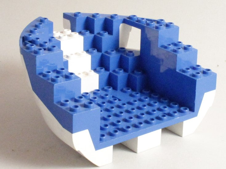 LEGO Laivan keula valkoisella pohjalla 12x12 6051