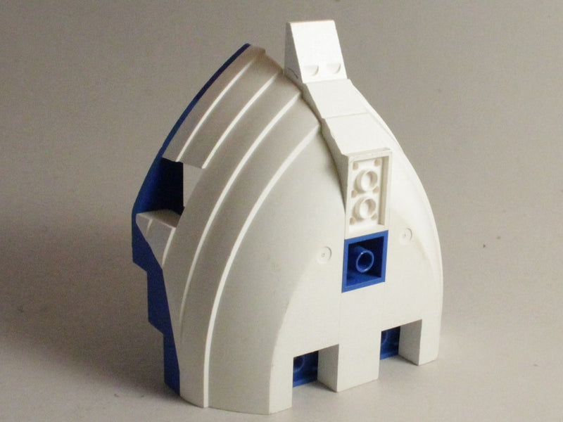 LEGO Laivan keula valkoisella pohjalla 12x12 6051