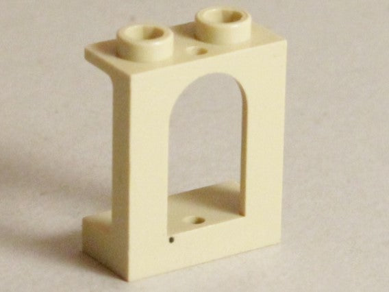  LEGO 1x2x2 Ikkunakehys suora kaarevalla aukolla   90195