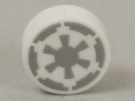 1x1 Sileä Litteä pyöreä SW Imperial-logolla