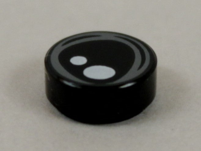 1x1 Sileä Litteä pyöreä silmäkuviolla