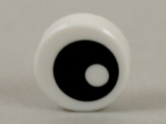 1x1 Sileä Litteä pyöreä silmänkuvalla 98138pb007