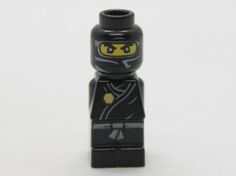 Mikrofiguuri Ninjago Cole, musta