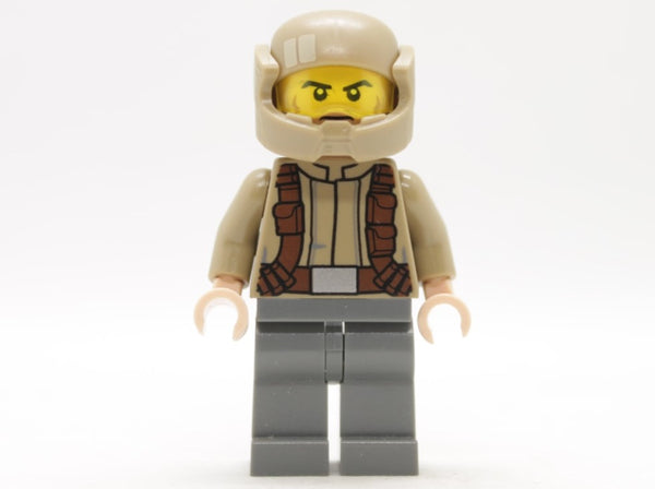 Resistance Trooper - Dark Tan Jacket, Frown, Cheek Lines, sw0720