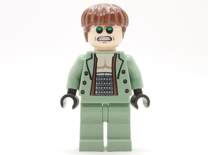 Dr. Octopus (Otto Octavius) / Doc Ock, Sand Green Jacket, Sand Green Legs, Clenched Teeth Smile, spd027
