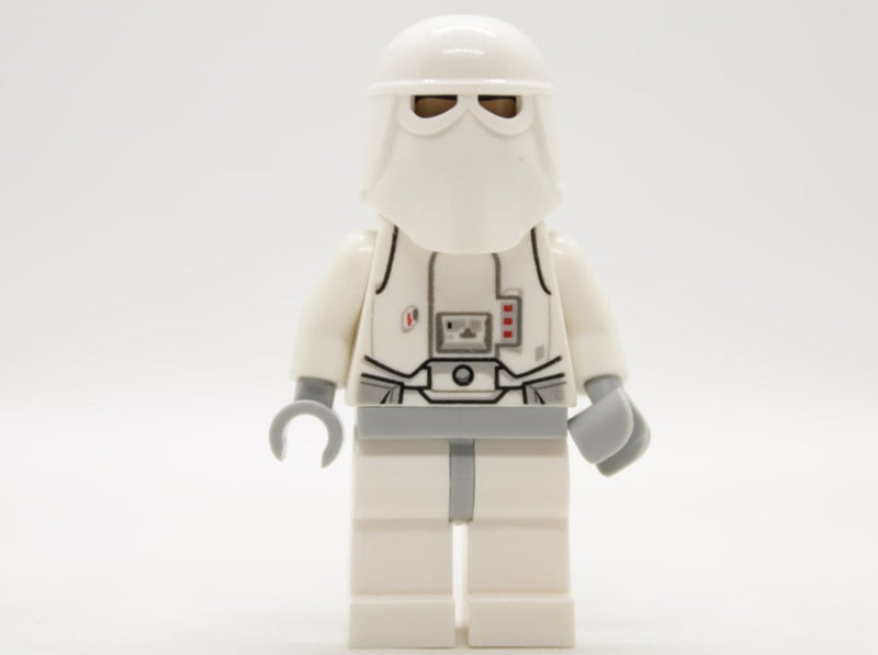 Snowtrooper, Light Bluish Gray Hips, Light Bluish Gray Hands, Printed Head, Torso Back Printing, sw0463