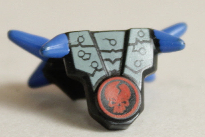 LEGO Rintapanssari sinisillä piikeillä 93056pb02