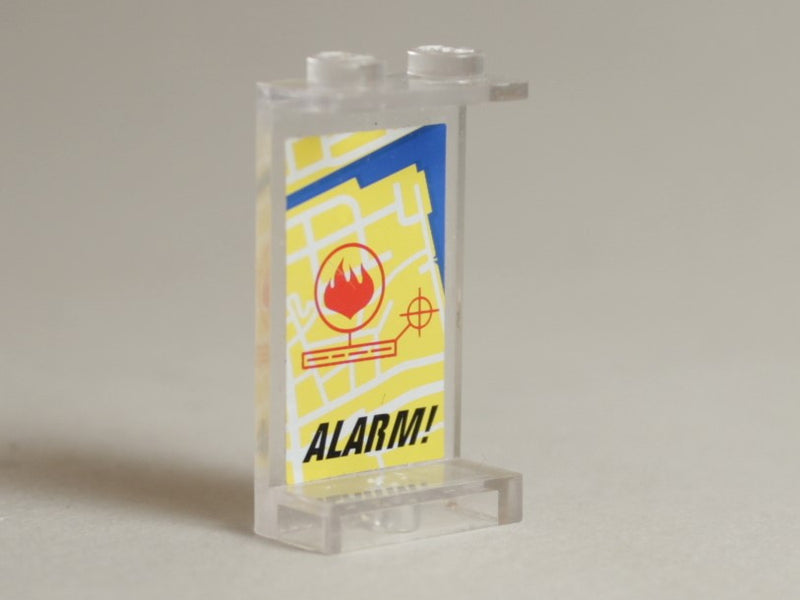 LEGO Seinäke 1x2x3 ALARM!-kuviolla 2362pb21