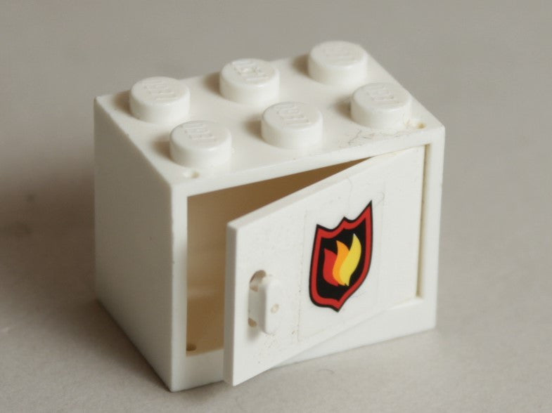LEGO Laatikoston ovi 2x3 palologolla oikea 4533pb008L