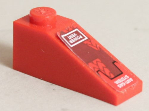 LEGO 1x3 Vino 33 POWER VENT-kuviolla vasen 4286pb021L