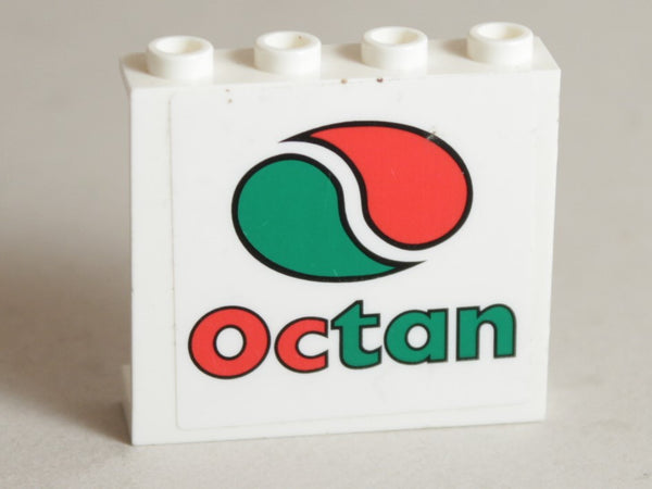 LEGO Seinäke 1x4x3 Octanlogolla ja -tekstillä 4215pb032