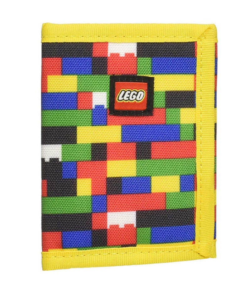 LEGO-lompakko, LEGO-palikan kuvalla.