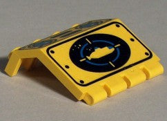 LEGO Saranoitu Paneeli 2x4 sukelluvenekuviolla 2582px2