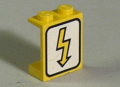LEGO Seinäke 1x2x2 salamakuvalla 4864p89