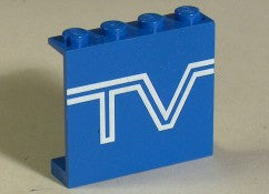 LEGO Seinäke 1x4x3 TV-logo 4215ap09